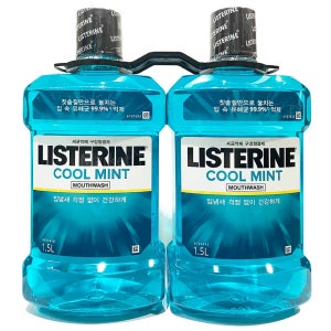 리스테린 쿨민트 1.5L x 2개