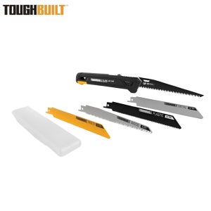 터프빌트 접이식 핸드톱 TB-H4S5-23FU 석고보드 목재 금속절단 톱날케이스 포함