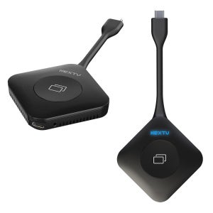 NEXTU 4K 무선 HDMI 송신기 미러링 회의실 모니터 핸드폰 노트북 무선 연결 4605HDW-T