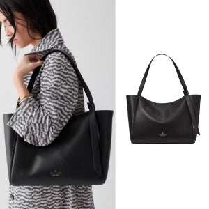 케이트스페이드 Knott 데일리 토트백 블랙