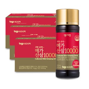 보고신약 메가산삼10000 홍삼 산삼농축액 1000mg 배양근, 100ml, 30개
