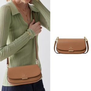 케이트스페이드 퀸 미니 크로스바디 백 Brown