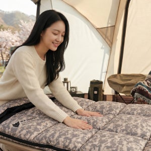 돌핀 침낭 거위털 구스다운 1인용 사계절 사각 캠핑 차박 이불