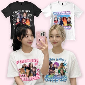 로나파티 티셔츠 주문 제작 우정 여행 단체티 프린팅 공주 커스텀 가족