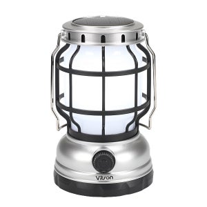 랜턴 LED캠핑용 VLC435 주광전구 그레이 충전식5핀 100루멘