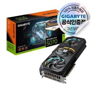 GIGABYTE 지포스 RTX 5070 GAMING OC D7 12GB 피씨디렉트