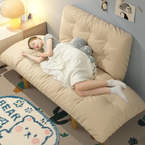 이케이로코 캐스퍼 접이식 쇼파배드 아이보리 1인용 침대 겸용