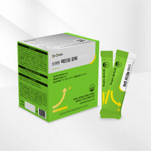 닥터큐민액티브 파워(에너지생성)비타민과 미네랄 녹차가루 과라나추출물분말 석류농축분말을 함유한 건강기능식품입니다