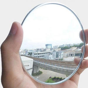 차량용 부착식 보조 거울 자동차 사각지대 볼록 렌즈 미러 와이드 보조룸 주차 사이드