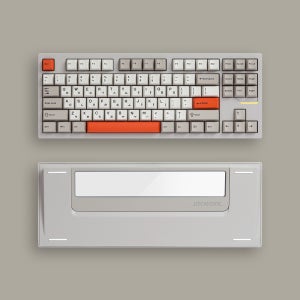 SPM 조약돌87 유무선 알루미늄 게이밍 기계식 키보드 인더스트리얼, HMX 목새 리니어