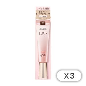 시세이도 엘릭시르 데이케어 레볼루션 톤업 35g, 3개