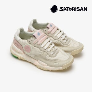 사토리산 여성 차크로나 리넨 샹티 크림 W 빈티지 운동화 스니커즈 EVA