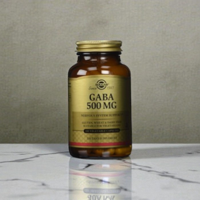 솔가 가바 500mg 베지터블 캡슐, 1개, 100정