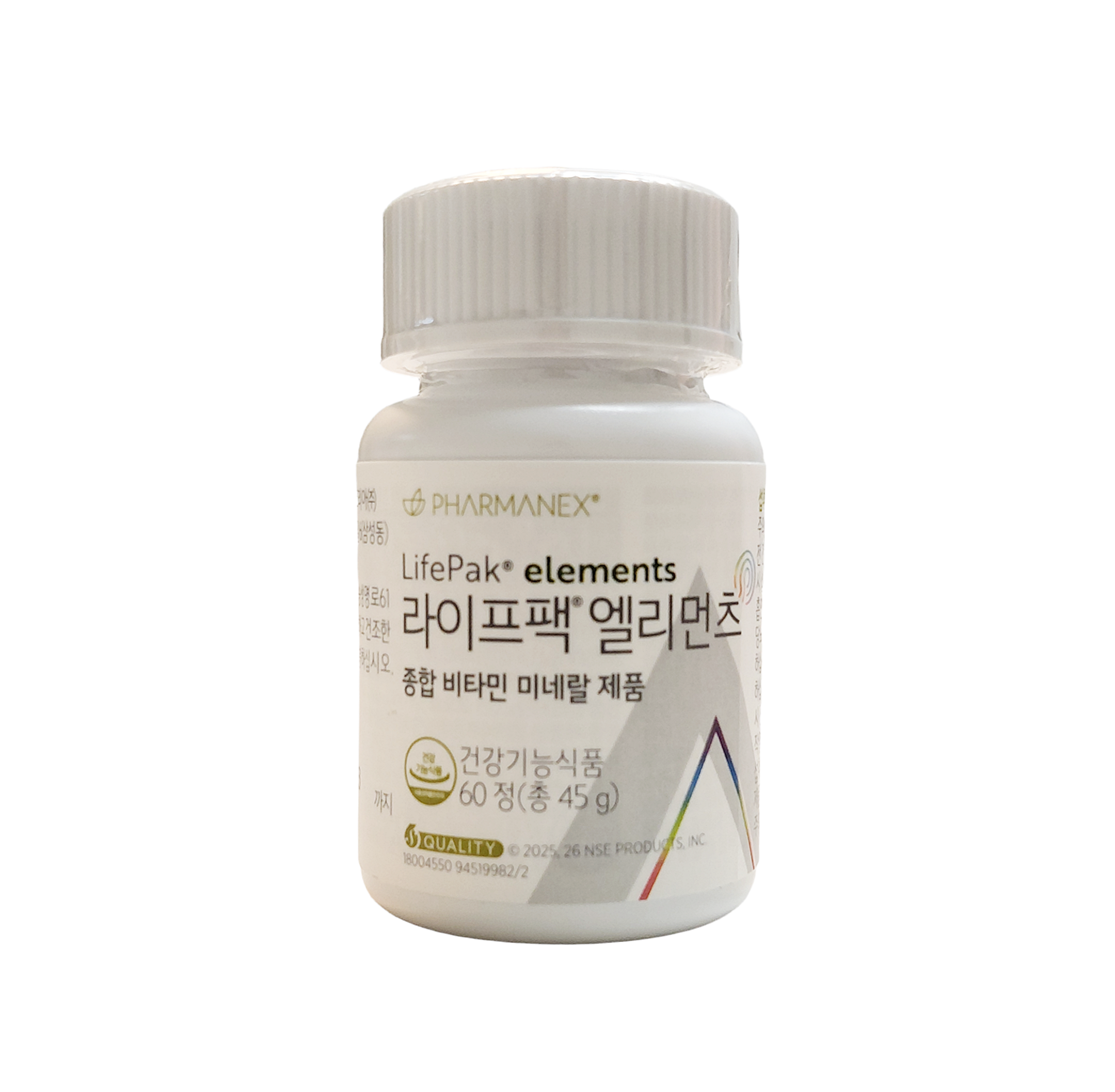 <b>뉴스킨</b> 라이프팩 엘리먼츠-60정 <b>비타민</b> 미네랄 22종