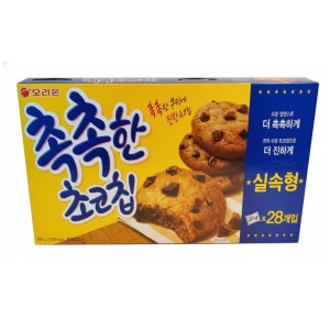 촉촉한초코칩 탕비실 쿠키 사무실 대용량 단체 과자 560g 실속형 28개입