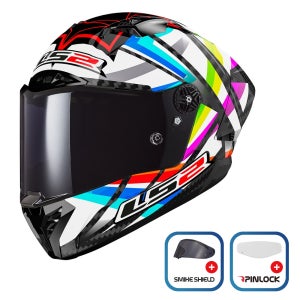 LS2 오토바이 풀페이스 헬멧 FF805 썬더 GP 에어로 플래쉬 글로스 카본