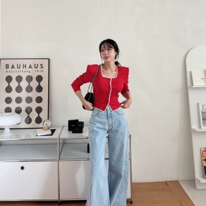 벨리타 봄키치청바지(2color)