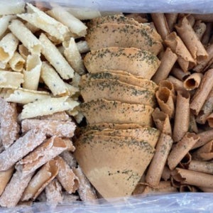 해덕제과-쌀4가지종합전병 파래김 양파 생강 계피전병 옛날과자 1kg 3박스