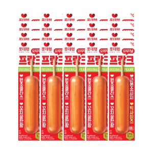 롯데햄 프랑크 꼬치 90g, 20개
