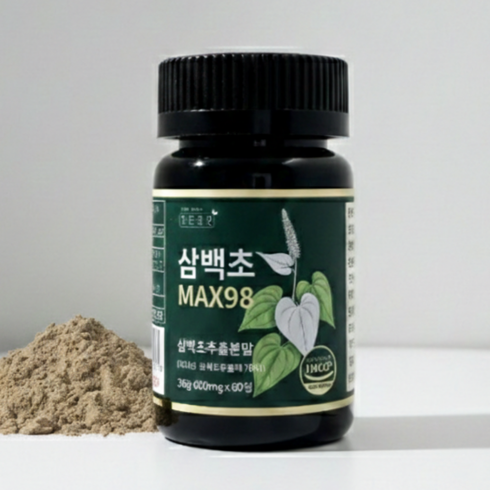 좋은습관 삼백초 맥스 98 국내산 삼백초추출물 <b>폴리페놀</b> 함유 36g, 1개