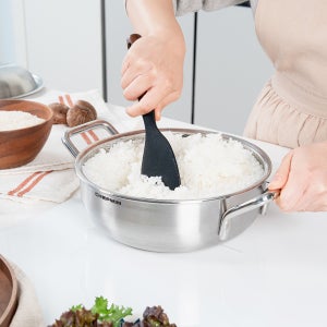 쉐프윈 304STS 올인원 스마트쿠커 스텐 저당밥솥 저당찜기 이유식냄비 22cm