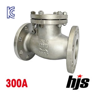 스텐 스윙 체크밸브 300A (후렌지캡) / BB타입 1Mpa KC인증품 SUS 플랜지