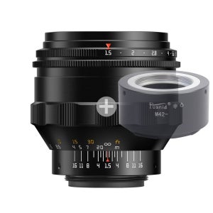 티티아티산 75mm F1.5 스윌리 보케 렌즈 니콘 Z 마운트 블랙