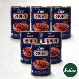 삼포 정어리 통조림 300g, 6개