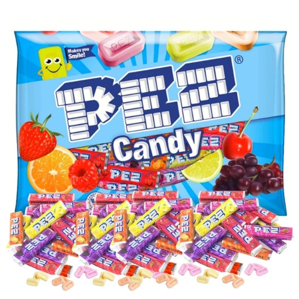 페즈 캔디 리필 롤 버라이어티 311g - PEZ CANDY