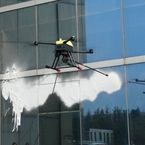 드론 청소 외벽·유리창 클리닝 세척 서비스 파일럿 참여