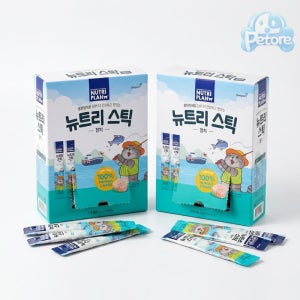 [+추가20p] 동원 뉴트리플랜 뉴트리스틱 짜먹는간식 츄르 대용량 참치, 14g, 200개