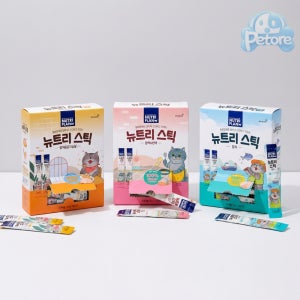 [+추가20p] 동원 뉴트리플랜 뉴트리스틱 짜먹는간식 츄르 대용량 혼합콤보, 14g, 300개