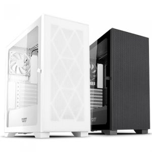 darkFlash DK1000 MESH 강화유리 (블랙) / PC케이스/ M