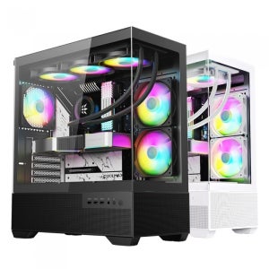 마이크로닉스 COOLMAX 멜로디 XL View (블랙)/ M