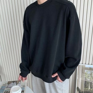 기본 남성 맨투맨 티셔츠 데일리 루즈핏 맨투맨 박시핏 가을