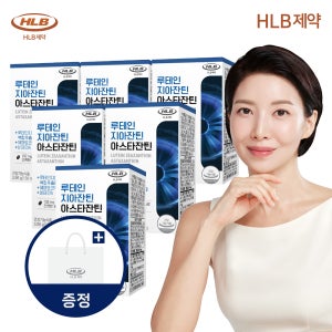 HLB제약 루테인 지아잔틴 아스타잔틴 30캡슐, 6개