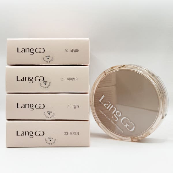 랑끄 포에버 스킨 픽싱 쿠션 13g 본품+리필 세트