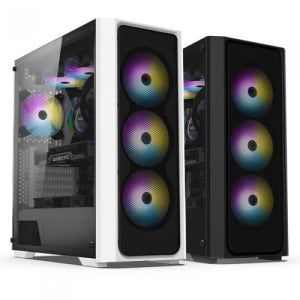 BRAVOTEC SWORD S830 RGB 타이탄 글래스 블랙/ M