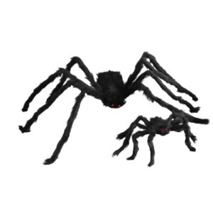 광휘몰 할로윈 거미 장식 인형 소품 꾸미기 큰 왕거미 대형 거미줄 호러 공포 파티 장식품