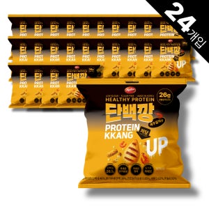 단백질26g 과자 다이어트간식추천 단백질 과자 단백깡 새우갈릭, 50g, 24개