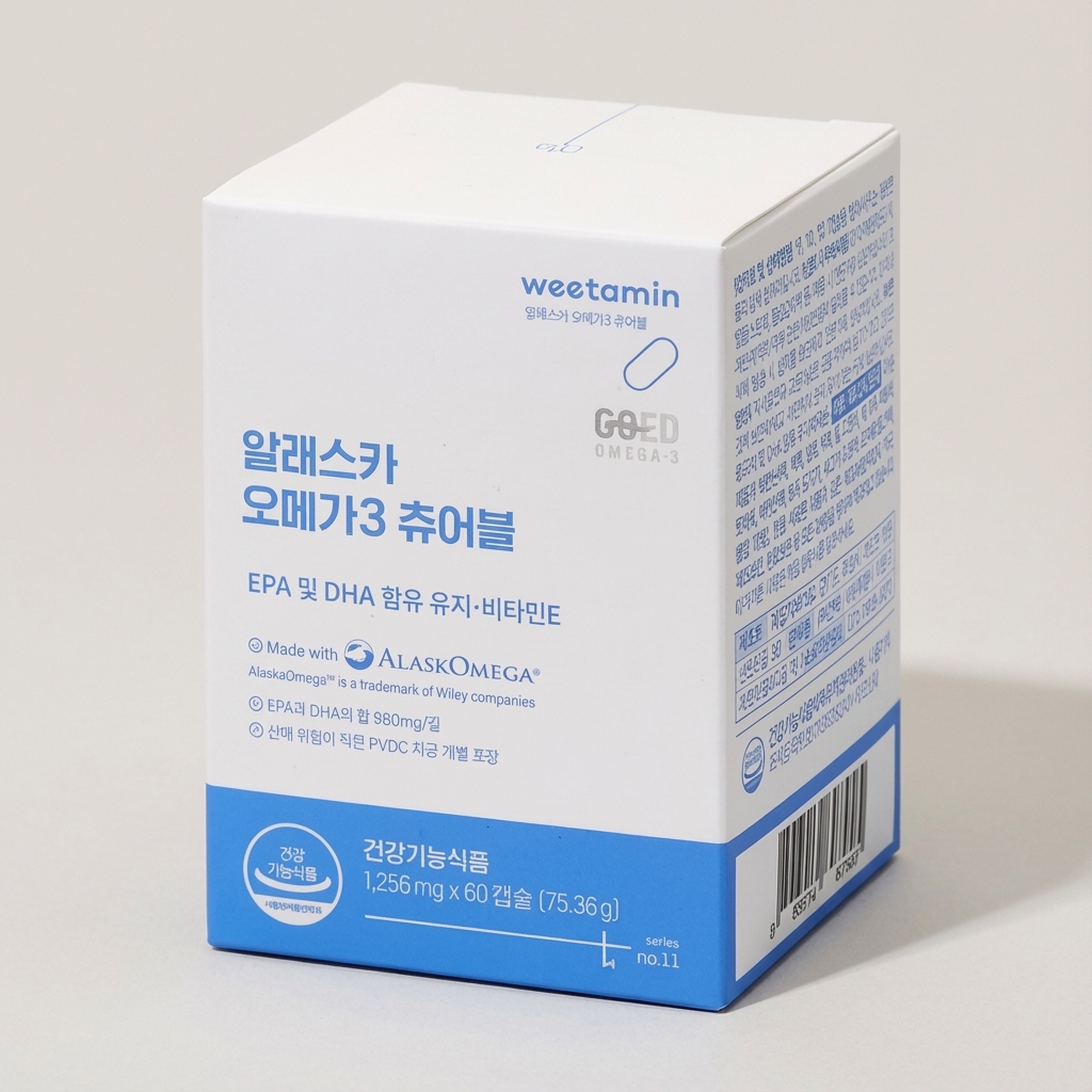 위타민 알래스카 오메가3 츄어블