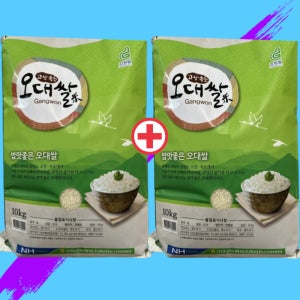 고성 농협 오대쌀 상등급 10kg+10kg 강원쌀 백미 햅쌀 강원도 20kg