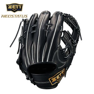 제트 일본제 스티어 레더 네오스테이터스 내야수용 야구 글러브 (블랙)