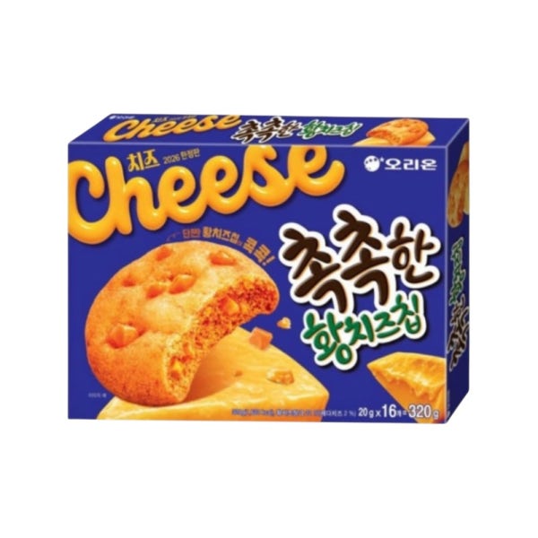 오리온 촉촉한 황치즈칩 320g