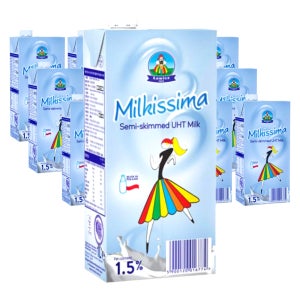 밀키스마 1.5% 저지방 멸균우유 1000ml x 12개입