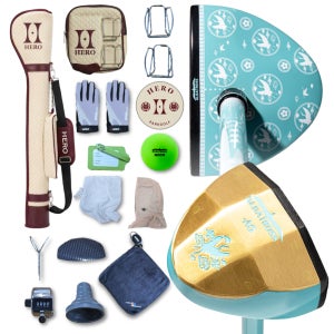 히어로 파크골프채 초경량 카본샤프트 국산 프리미엄 14종 풀세트