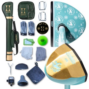 히어로 파크골프채 초경량 카본샤프트 국산 프리미엄 14종 풀세트