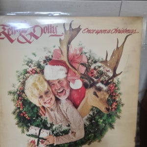 [수입중고] 케니 로저스 &돌리파튼 LP / Kenny & dolly - once upon a Christmas LP