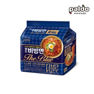 팔도 비빔면 더블루 135g 16개