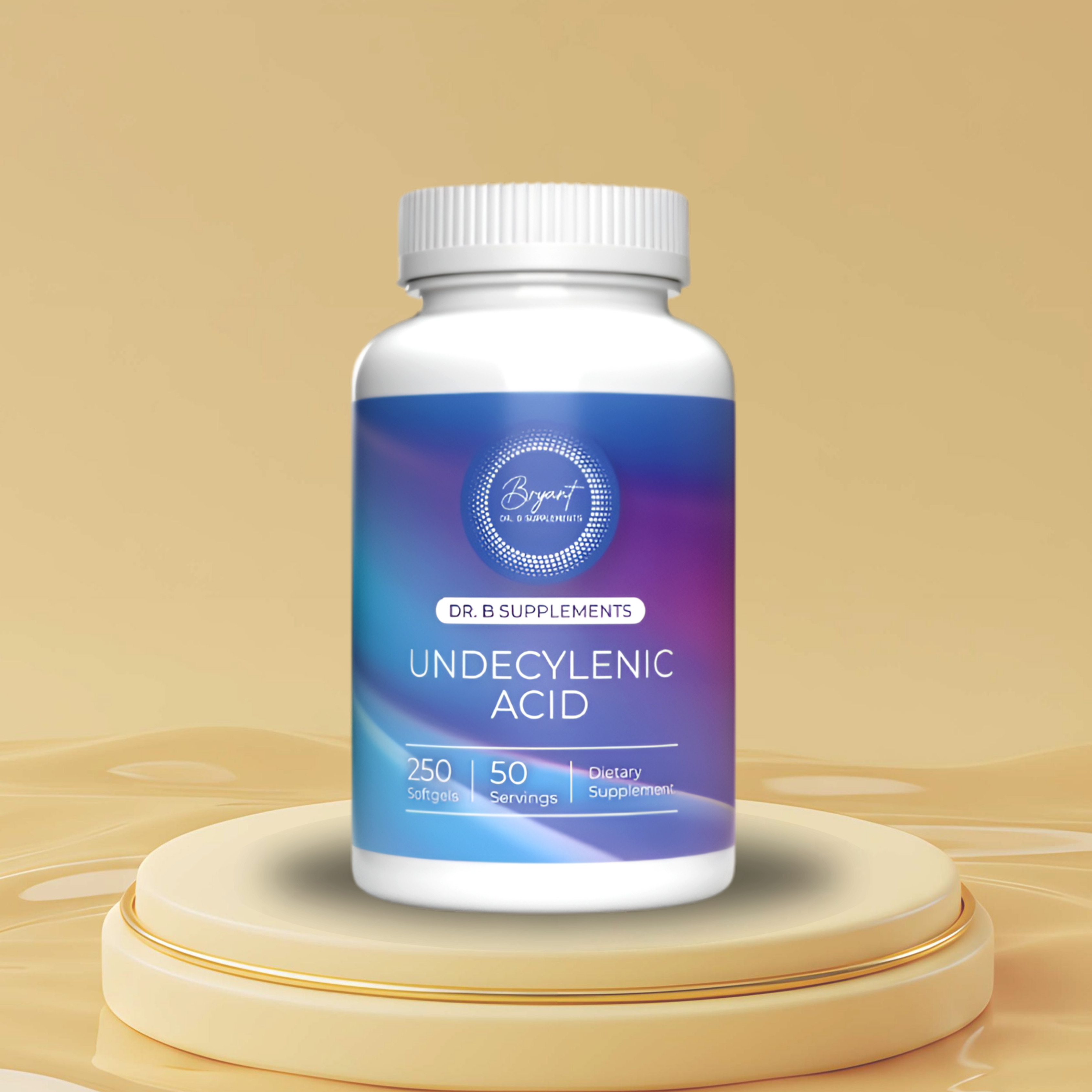 Dr.B <b>운데실렌산</b> 250mg 250정 식물성 소프트젤 SF722 운데신